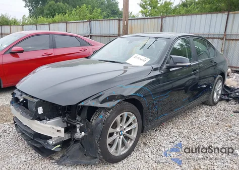 2016 BMW 320I xDrive z USA, uszkodzony, nr VIN WBA8E5G56GNU19189